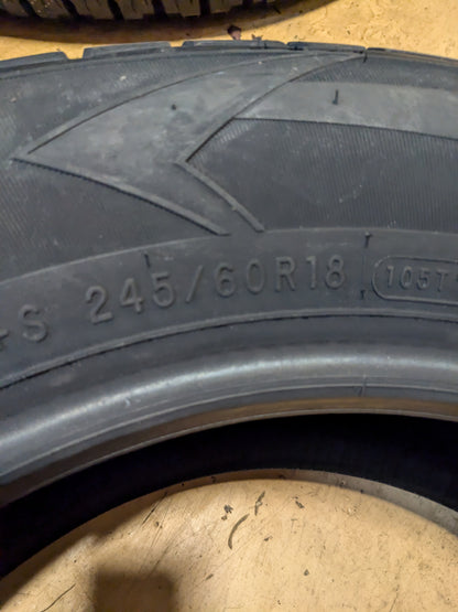 2 COOPER EVOLUTION WINTER 245 60 18 105T WINTER TIRE 166160006