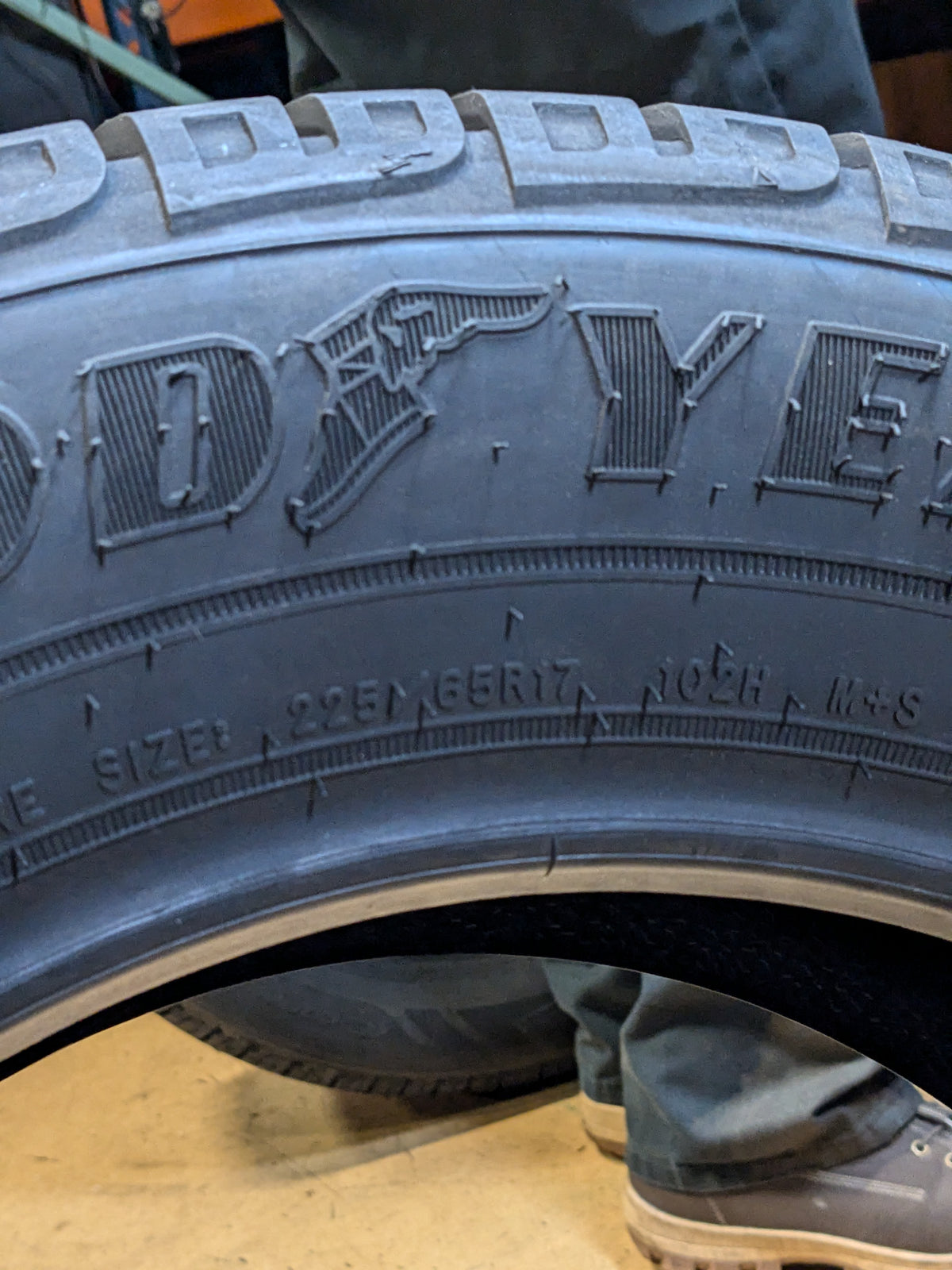 GOODYEAR STEADFAST HT BSW P 225 65 17 102H SL HIGHWAY TERRAIN TIRE 269561969