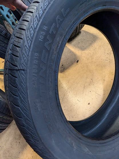 CONTINENTAL CROSSCONTACT LX SPORT P 245 55 19 103H SL ALL SEASON TIRE 04320180000