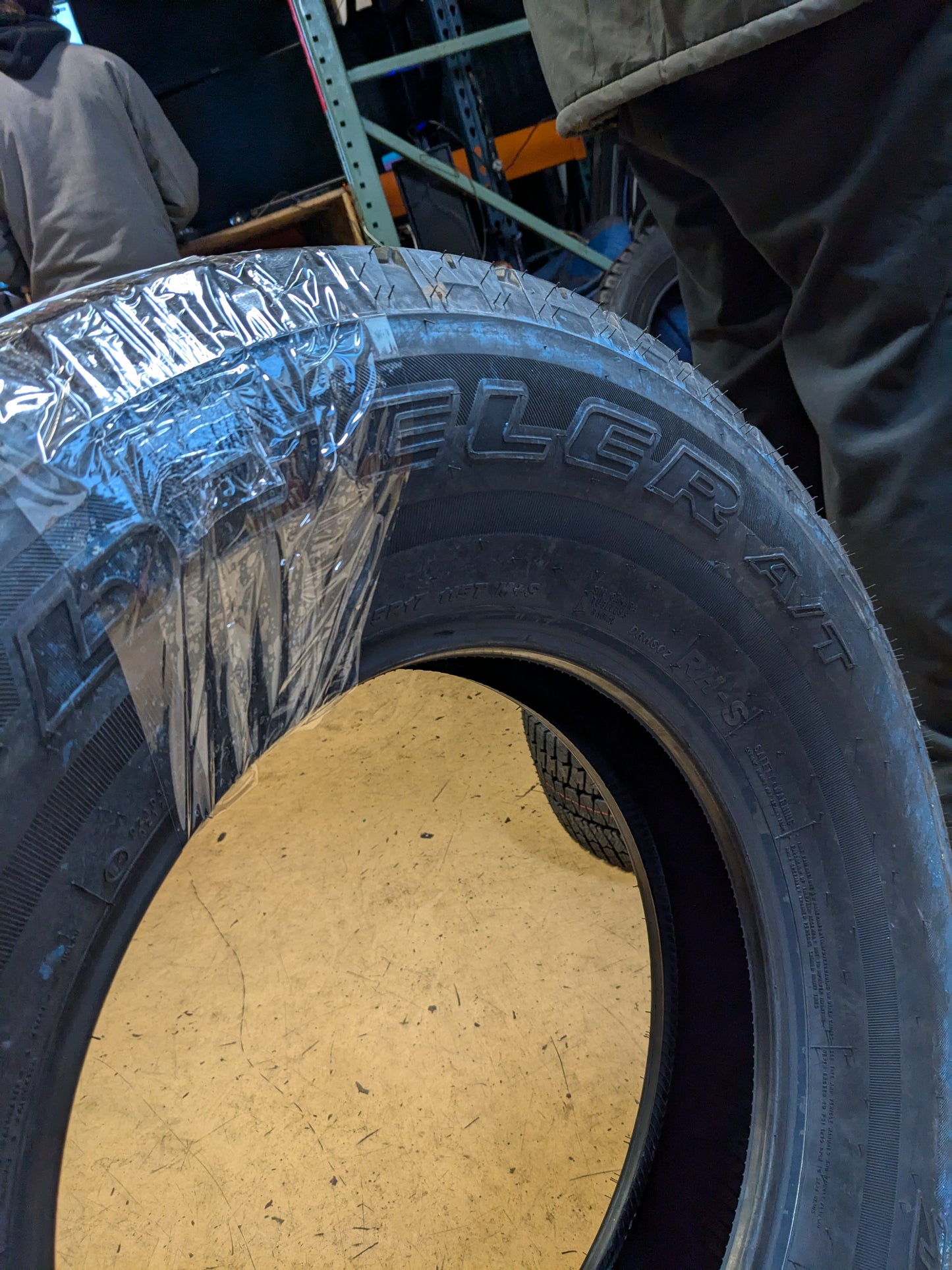 BRIDGESTONE DUELER A/T RH-S BSW P 255 75 17 115T SL ALL TERRAIN TIRE 009899