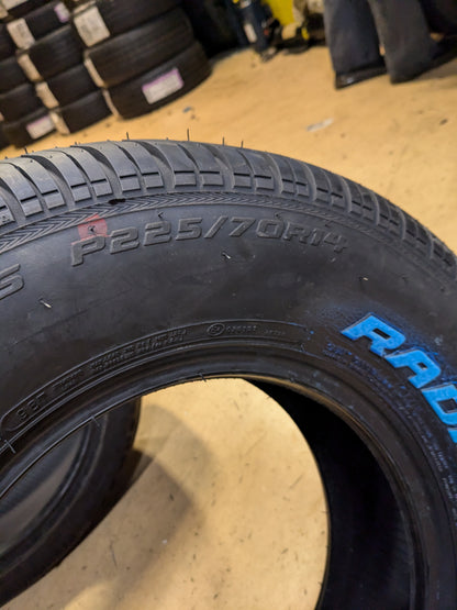 COOPER COBRA RADIAL G/T RWL P 225 70 14 98T SL ALL SEASON TIRE 160016024