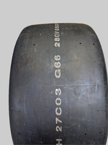 HANKOOK VENTUS F200 280 660 18 MEDIUM COMPOUND SLICK TIRES 1016480