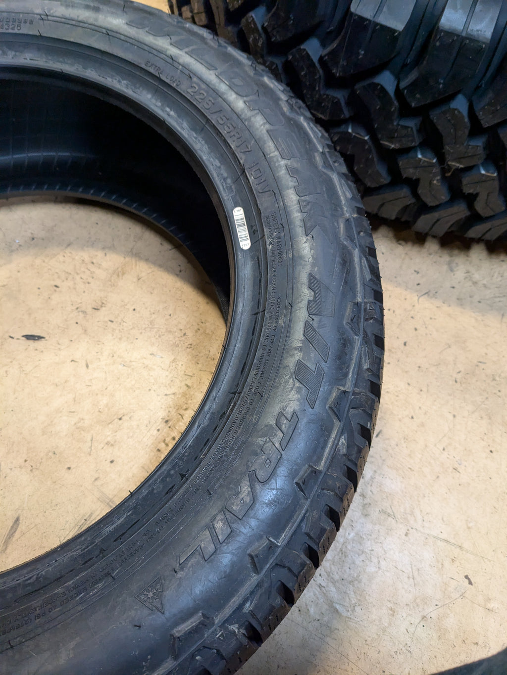 FALKEN WILDPEAK A/T TRAIL P 225 55 17 101V XL ALL TERRAIN TIRE 28712762