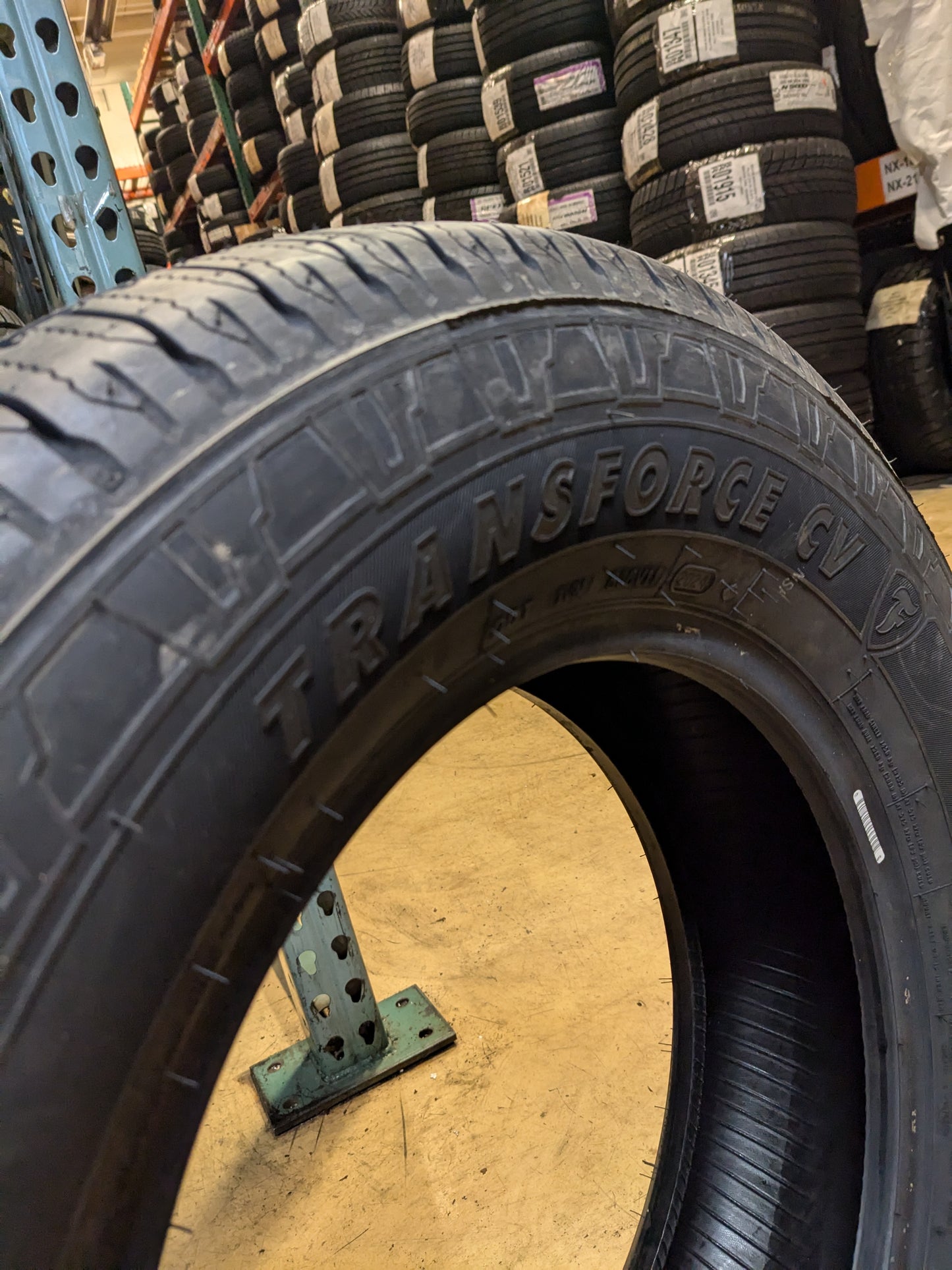 2 FIRESTONE TRANSFORCE CV BSW P 235 65 16 121/119R 10PLY ALL SEASON TIRE 004709