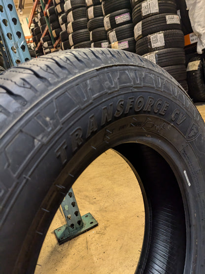 2 FIRESTONE TRANSFORCE CV BSW P 235 65 16 121/119R 10PLY ALL SEASON TIRE 004709