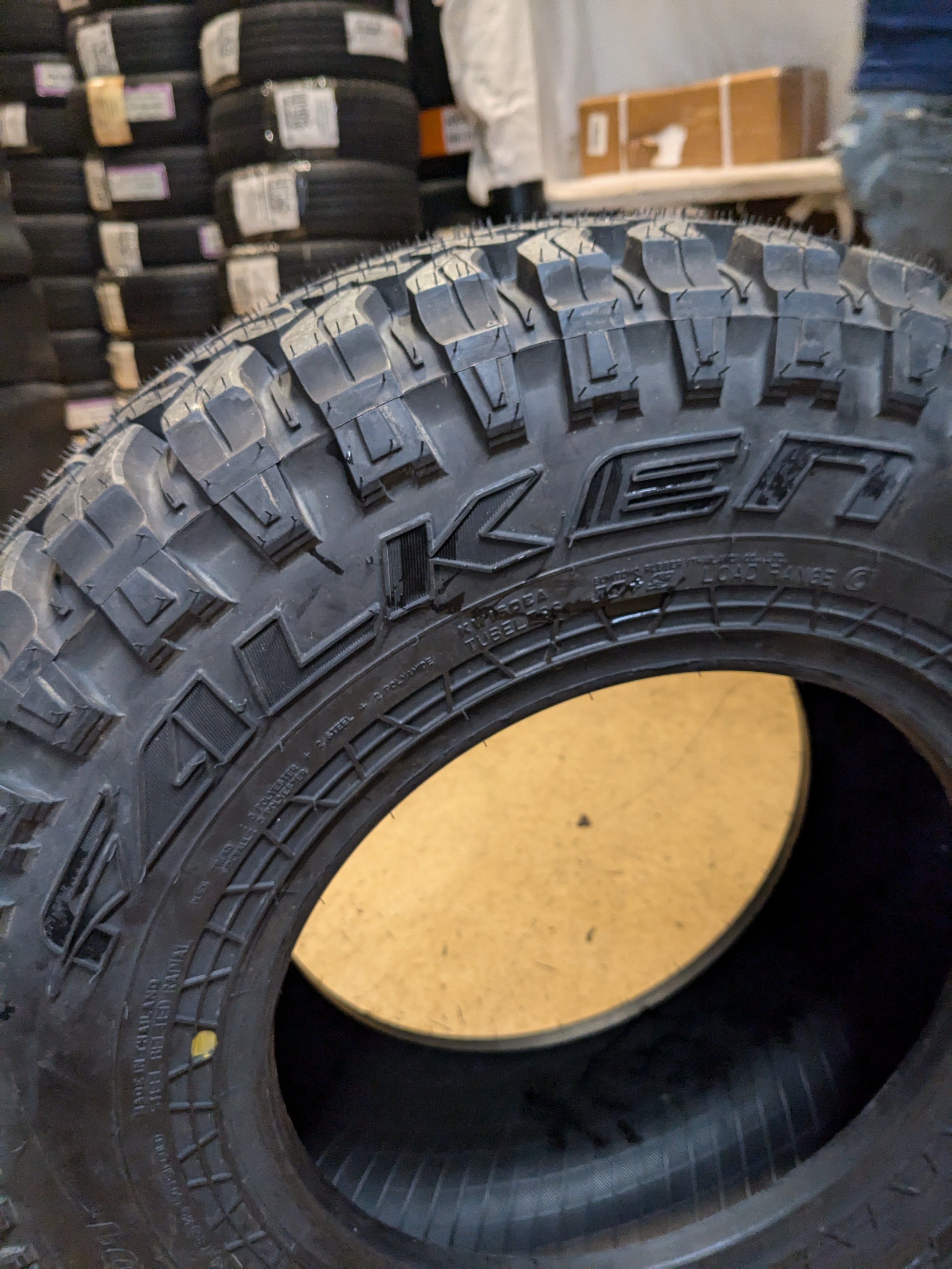 (KSL ONLY) 4 FALKEN WILDPEAK MT01 LT 30 9.5 15 104Q LRC 6PLY MUD TERRAIN TIRE 28516312