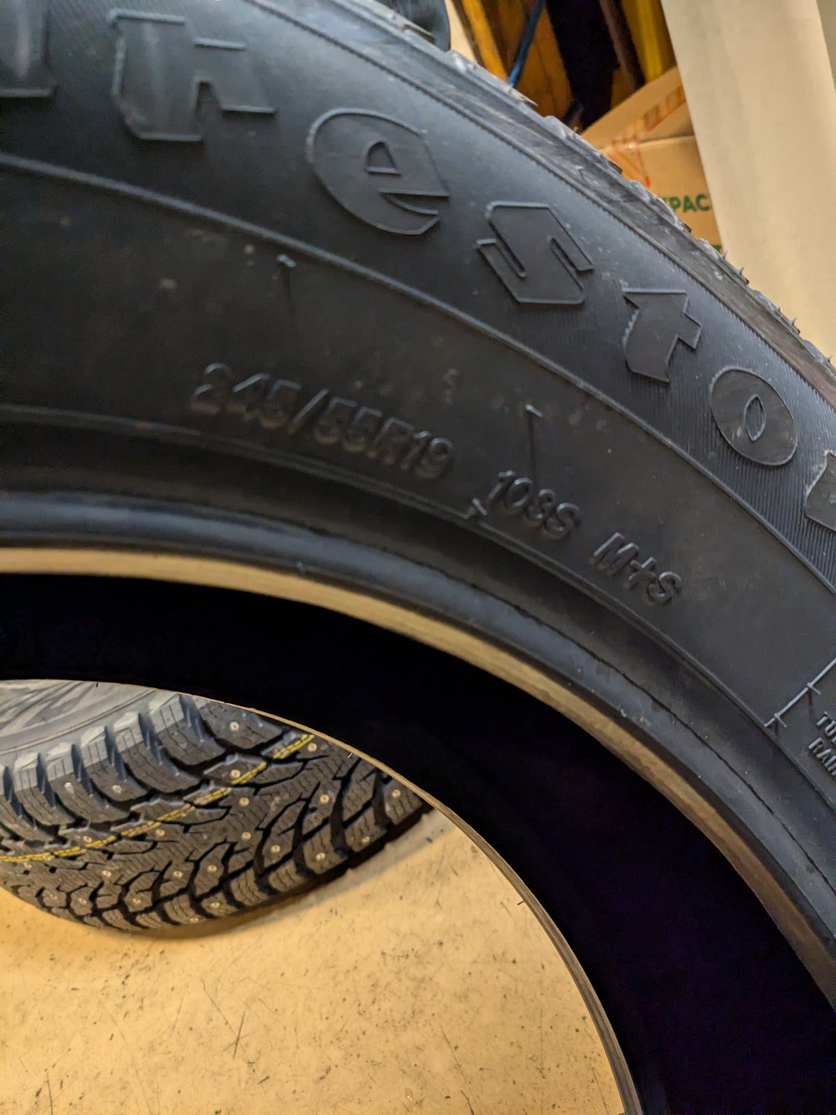 FIRESTONE ALL SEASON P 245 55 19 103S SL TIRE 003080