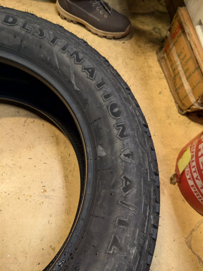 FIRESTONE DESTINATION A/T2 BSW P 275 55 20 111S SL ALL TERRAIN TIRE 014774