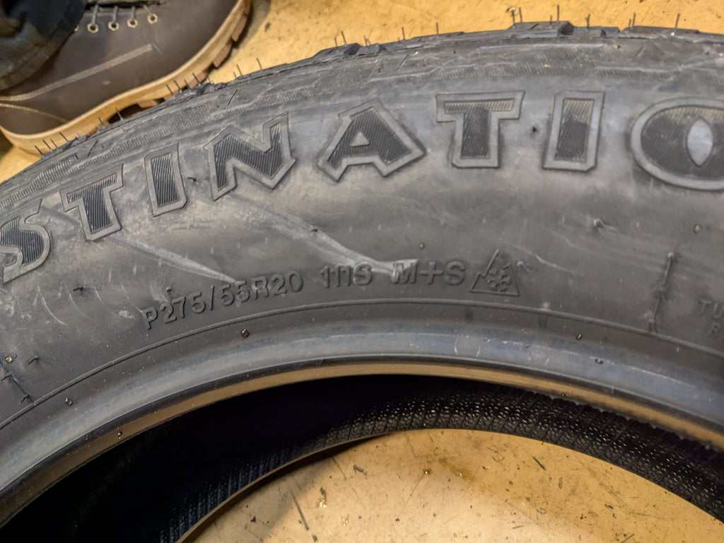 FIRESTONE DESTINATION A/T2 BSW P 275 55 20 111S SL ALL TERRAIN TIRE 014774
