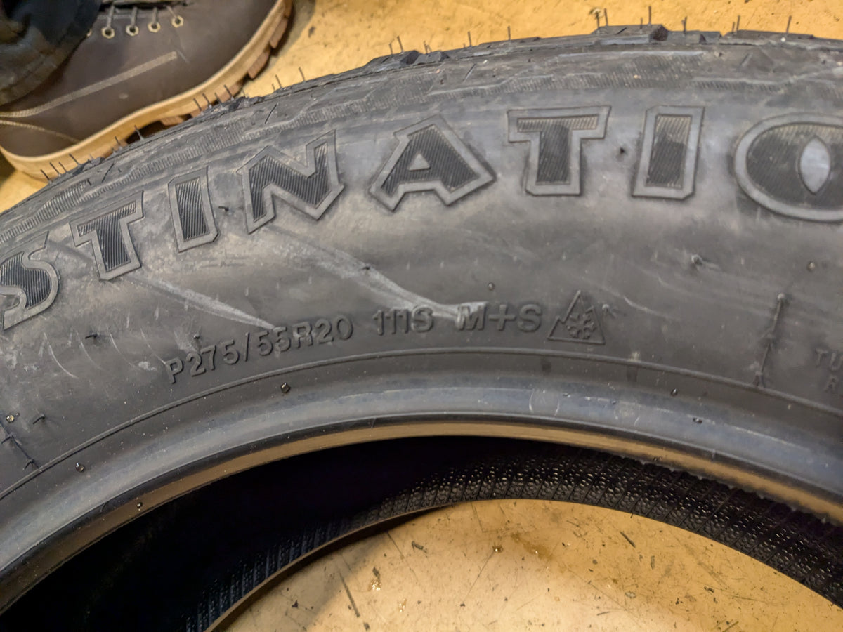 FIRESTONE DESTINATION A/T2 BSW P 275 55 20 111S SL ALL TERRAIN TIRE 014774
