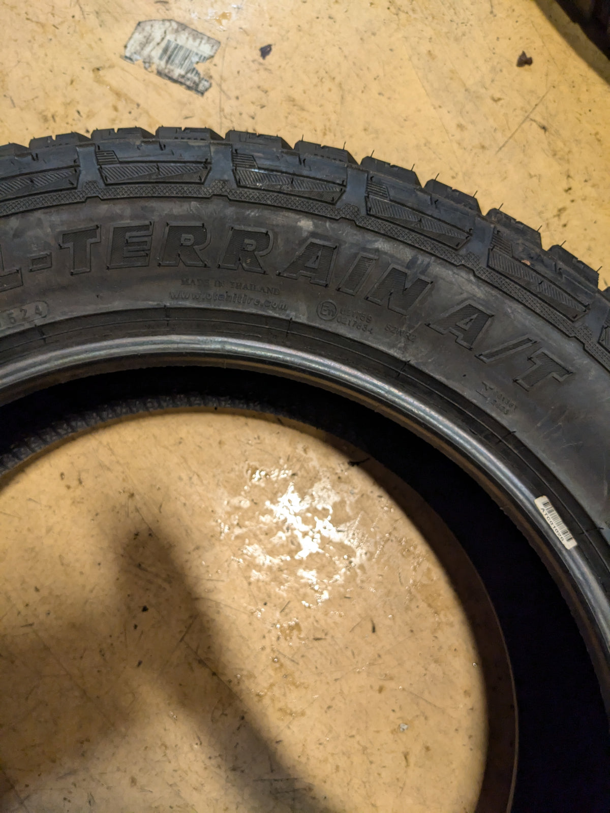 OTANI SA3000 275 55 20 117T XL ALL TERRAIN PASSENGER TIRE S212E