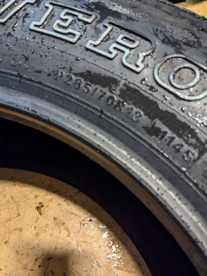 GT RADIAL SAVERO HT2 OWL P 265 70 18 114S SL HIGHWAY TERRAIN TIRES B545