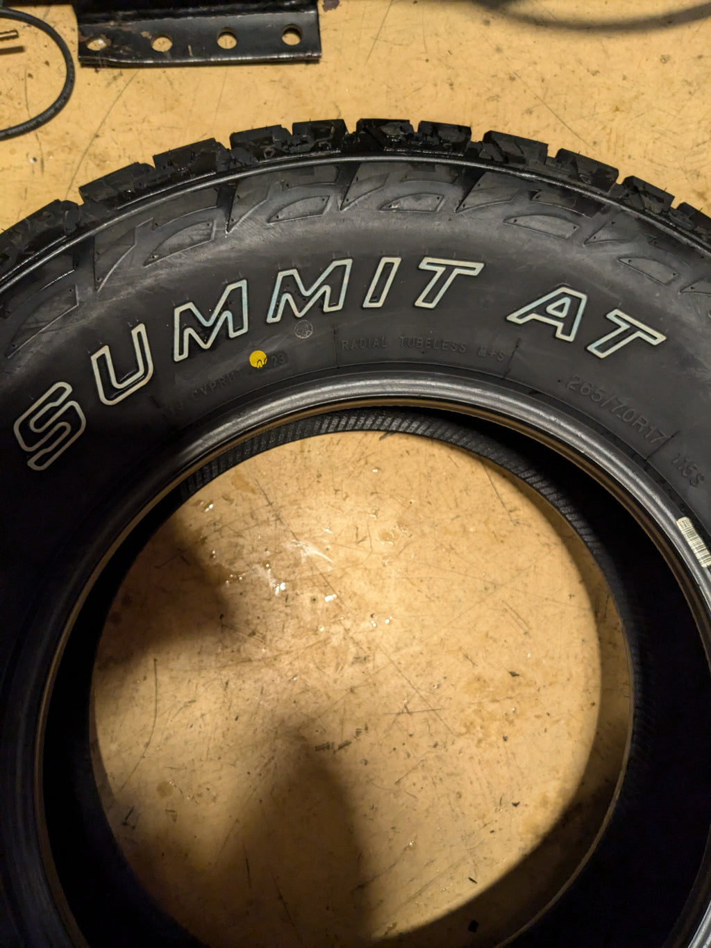 2 SUMMIT TRAIL CLIMBER AT OWL P 265 70 17 115S SL ALL TERRAIN TIRES 261325