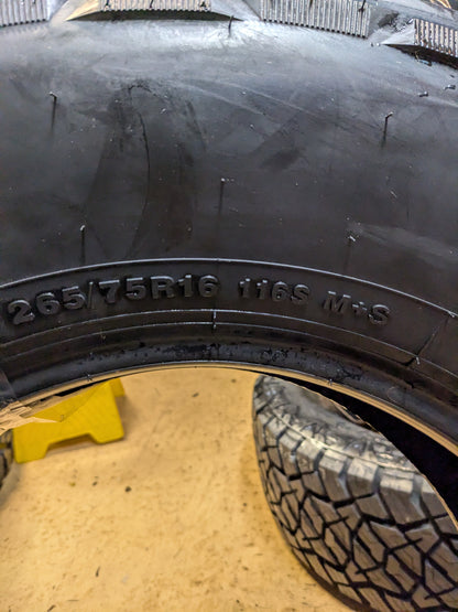 WESTLAKE RADIAL SL369 A/T BSW P 265 75 16 116S SL ALL TERRAIN TIRE 24773005