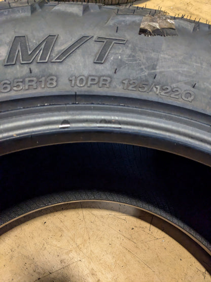LANDSPIDER WILDTRAXX M/T BSW LT 285 65 18 125/122Q 10PLY MUD TIRE EMT012