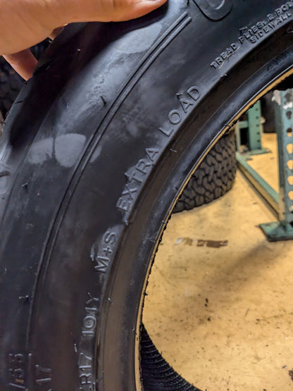 UNIROYAL POWER PAW BSW P 225 55 17 101Y XL ALL SEASON TIRE 69881
