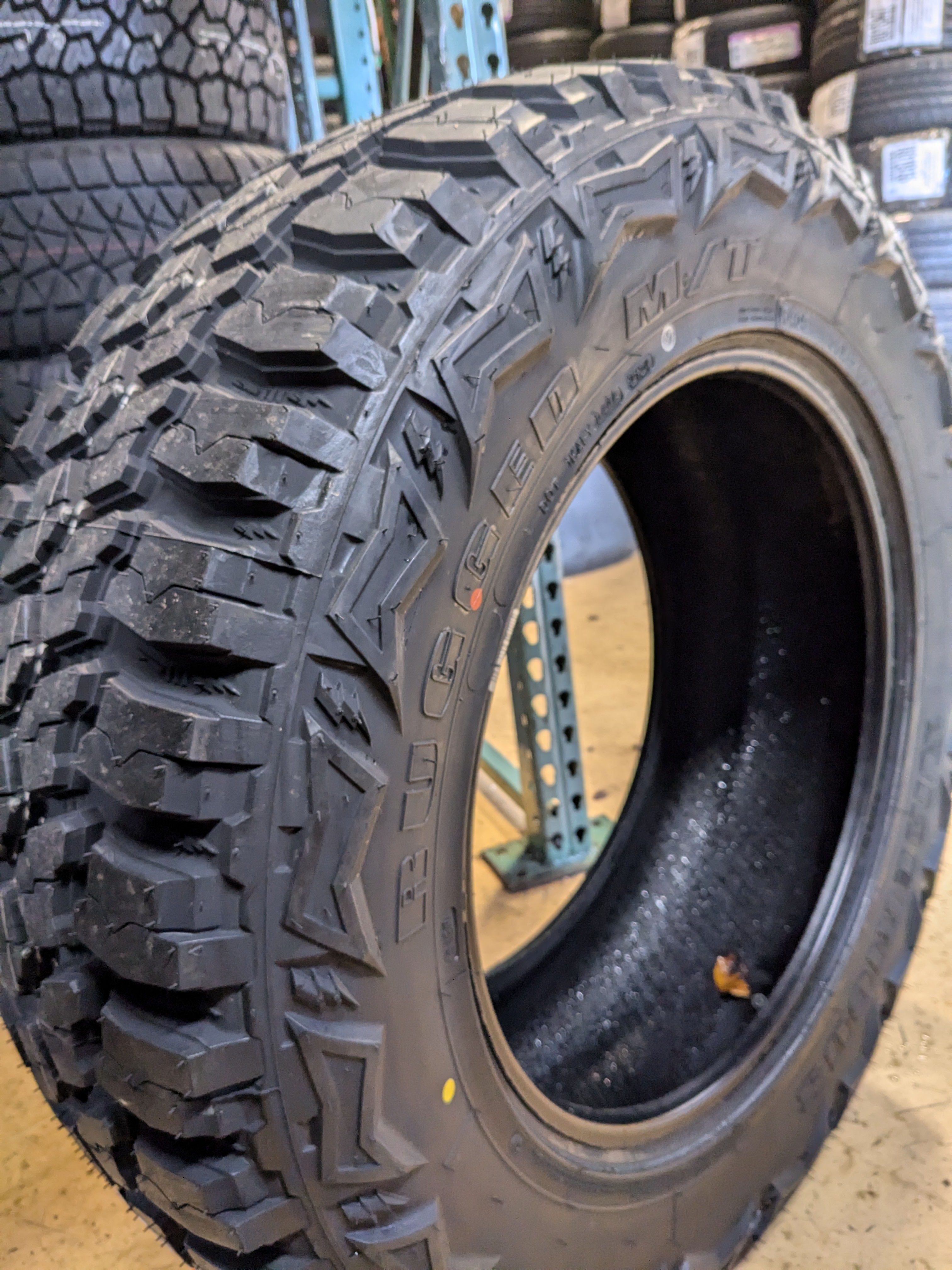 (KSL ONLY) 4 AMERICUS RUGGED M/T BSW LT 35 12.5 20 125Q LRF 12PLY MUD TERRAIN TIRES AMD2503