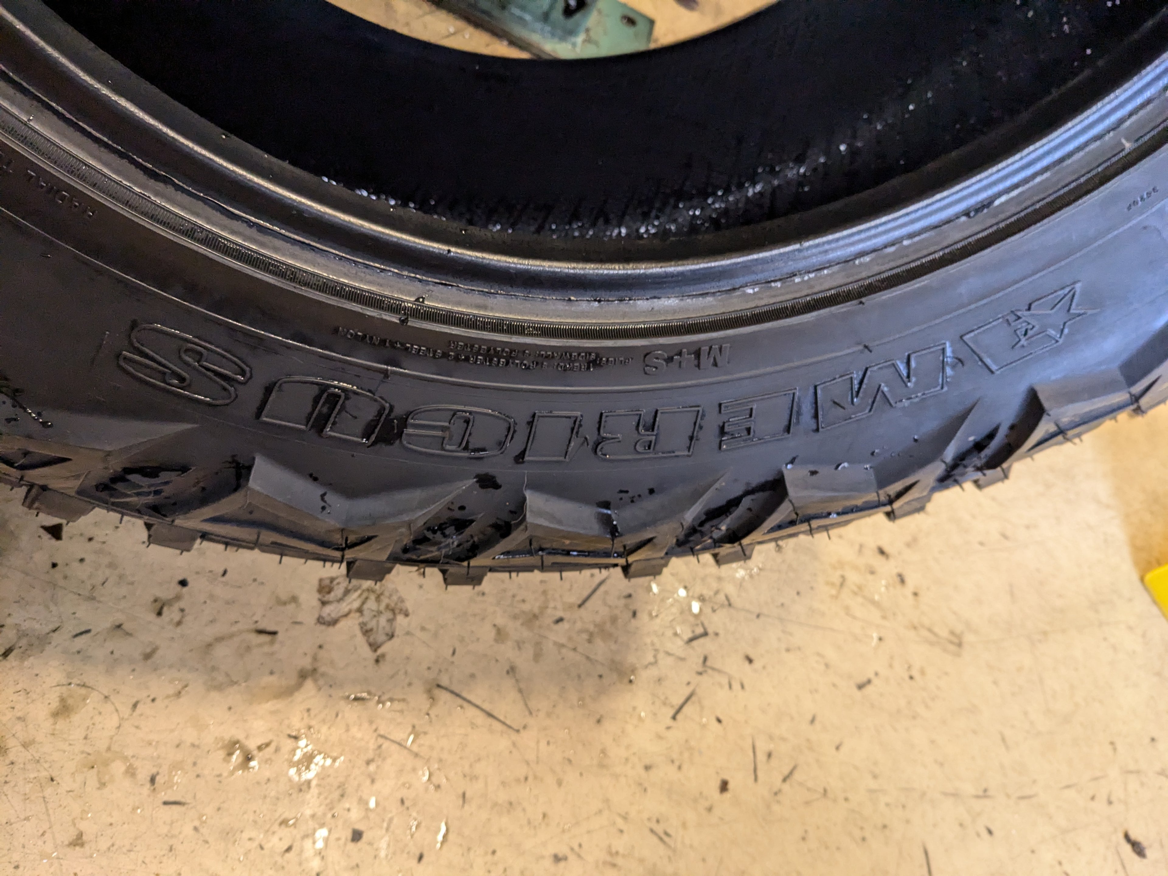 (KSL ONLY) 4 AMERICUS RUGGED M/T BSW LT 35 12.5 20 125Q LRF 12PLY MUD TERRAIN TIRES AMD2503