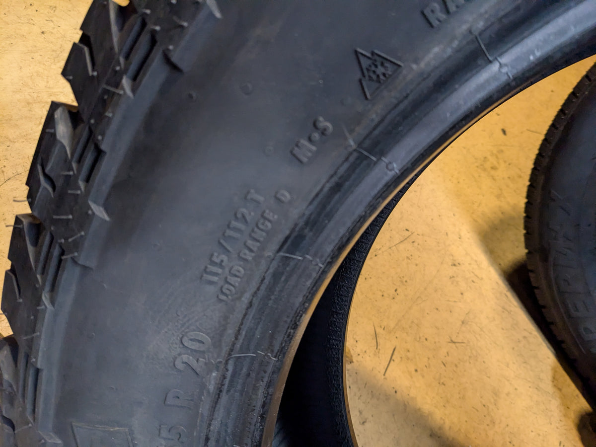 2 GENERAL GRABBER A/T X BSW LT 275 55 20 115/112T LRD 8PLY ALL TERRAIN TIRE 04508180000