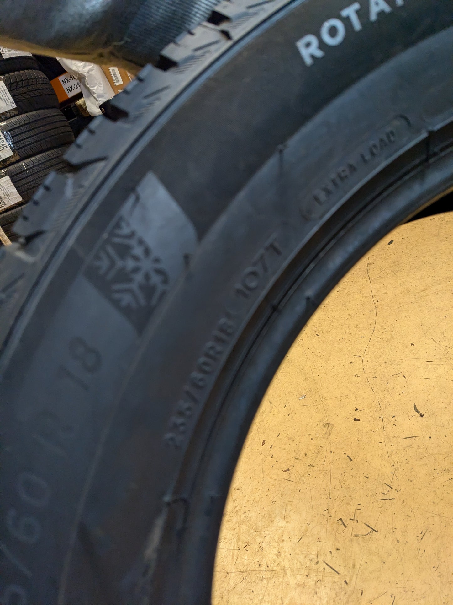 MICHELIN X-ICE SNOW SUV P 235 60 18 107T XL SNOW WINTER TIRES 88875