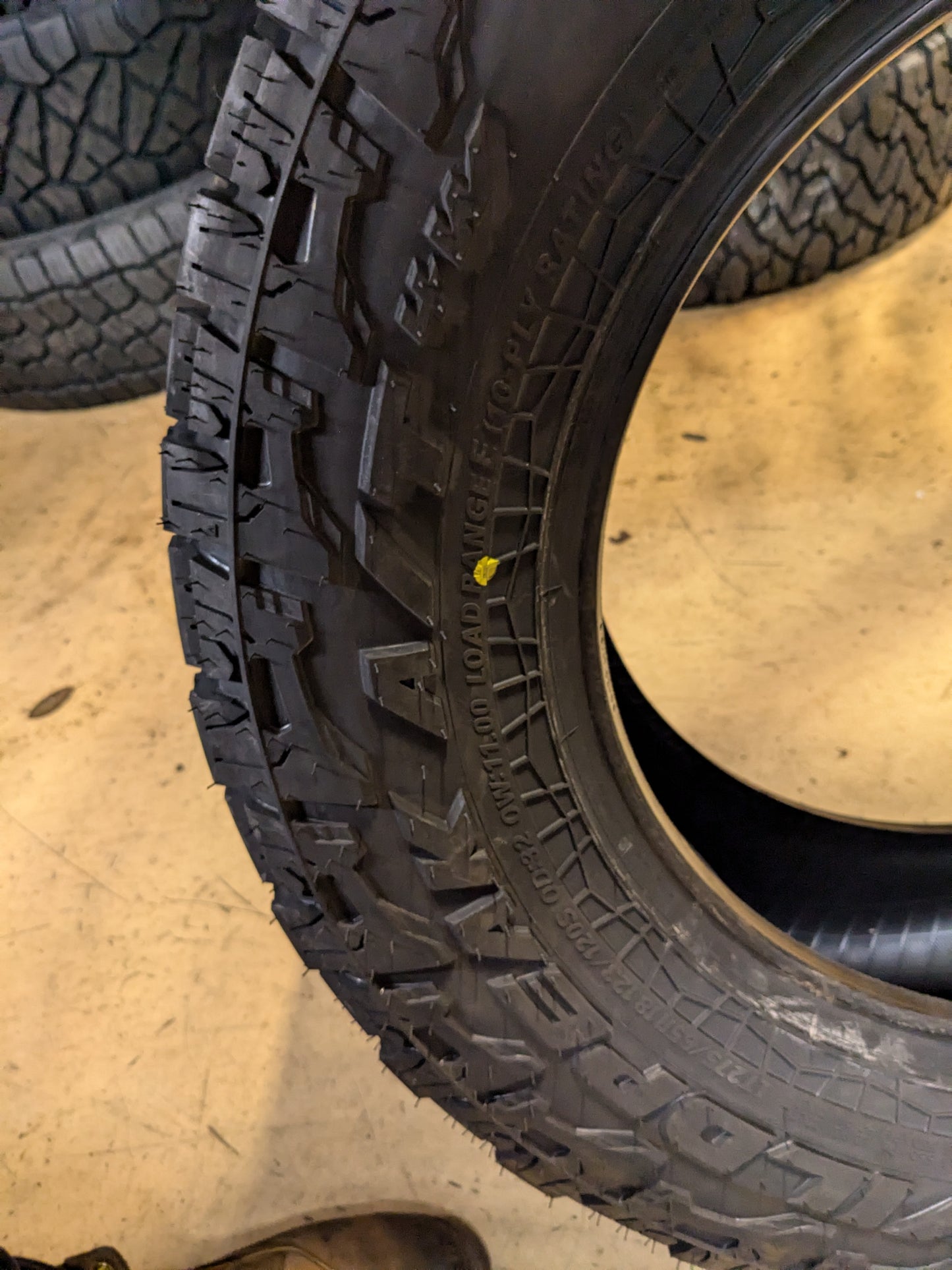 FALKEN WILDPEAK A/T4W BSW LT 275 65 18 123/120S LRE 10 PLY ALL TERRAIN TIRE 28840803