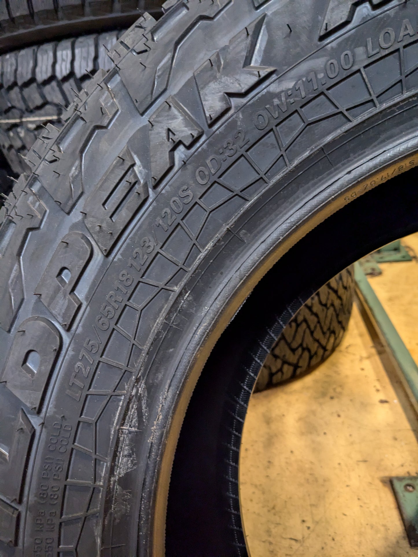 FALKEN WILDPEAK A/T4W BSW LT 275 65 18 123/120S LRE 10 PLY ALL TERRAIN TIRE 28840803