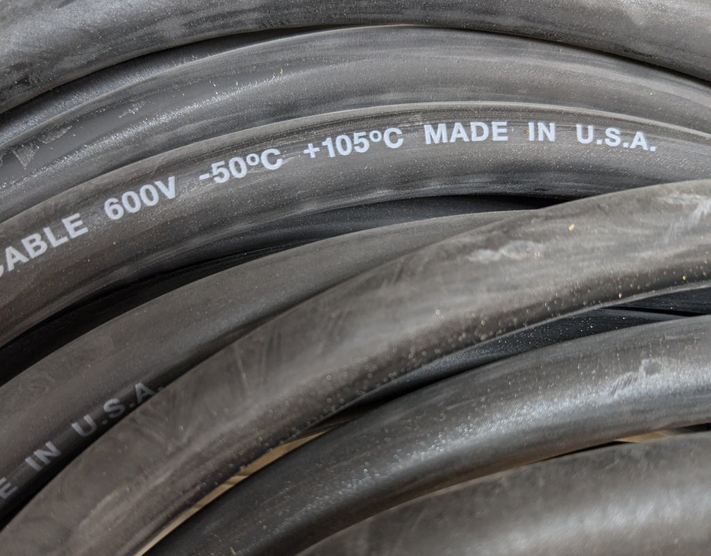 2/0 CABLE 50' W/TW GC-30 911-2/0-50-GC60-67