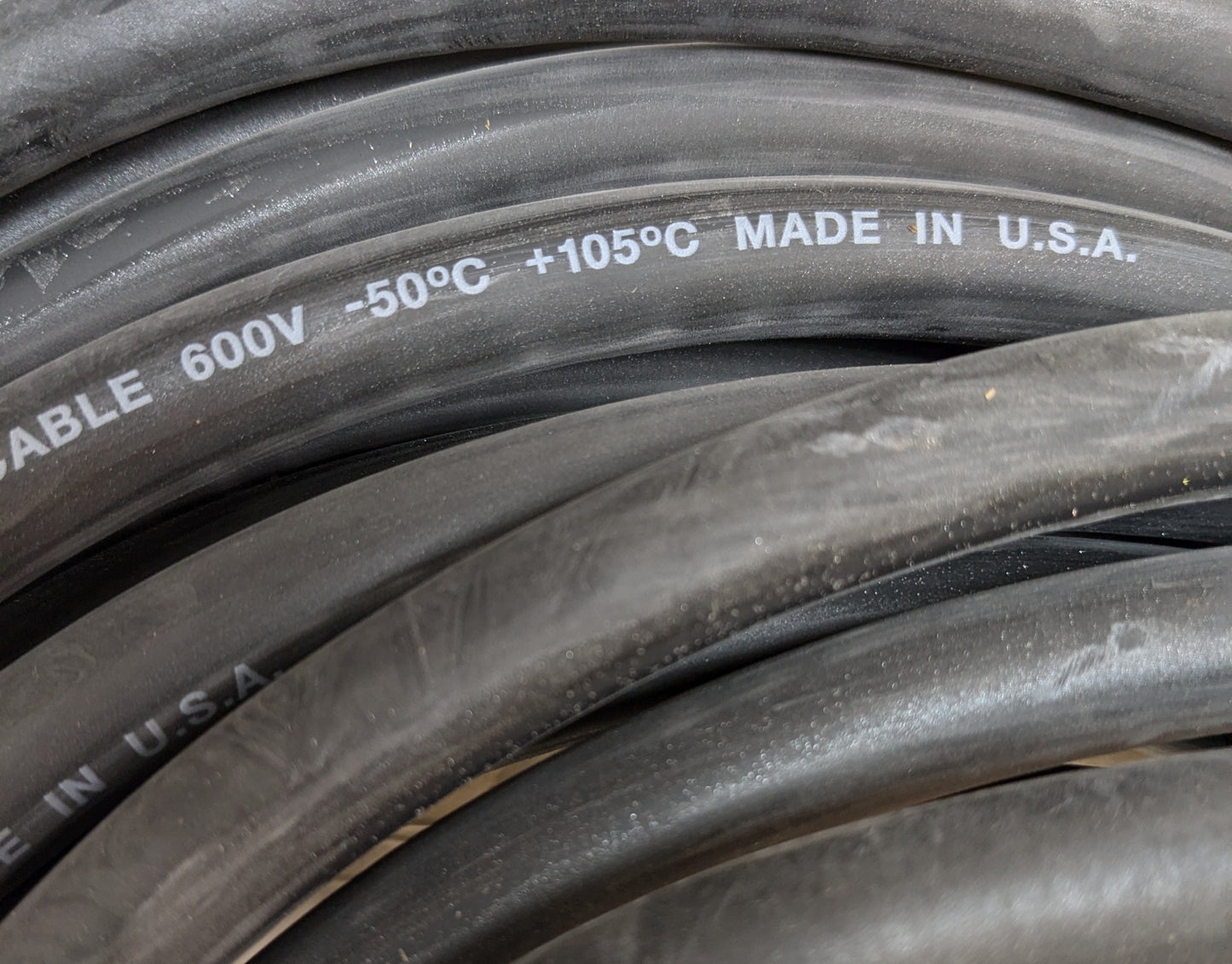 2/0 CABLE 50' W/TW GC-30 911-2/0-50-GC60-67