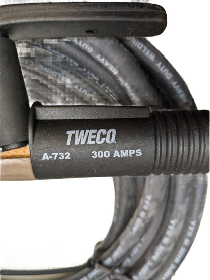 2/0 CABLE 50' W/TW A - 732 & TW T - 120 911-2/0-50-EH58-67