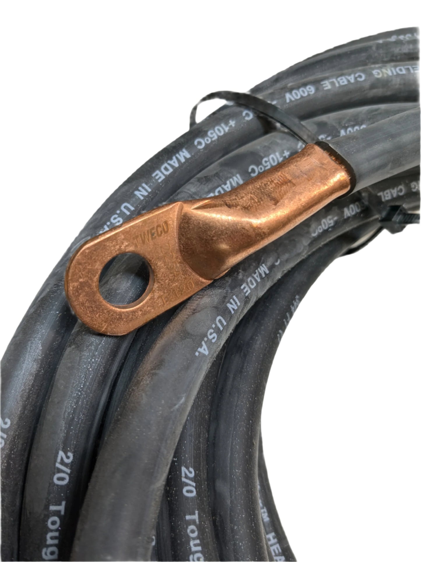 2/0 CABLE 50' W/TW A - 732 & TW T - 120 911-2/0-50-EH58-67