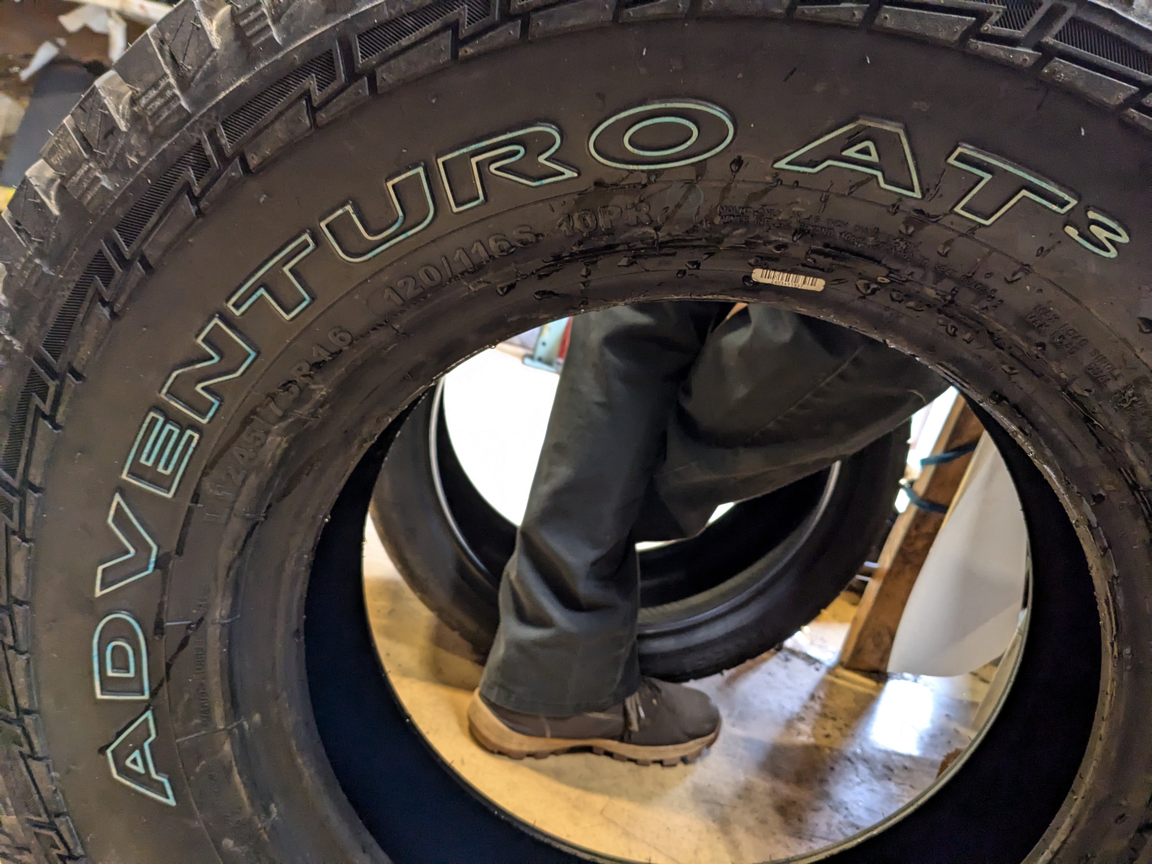 GT Radial Adventuro AT3 OWL LT 245 75 16 120/116S 10 PLY TIRE 100A4465