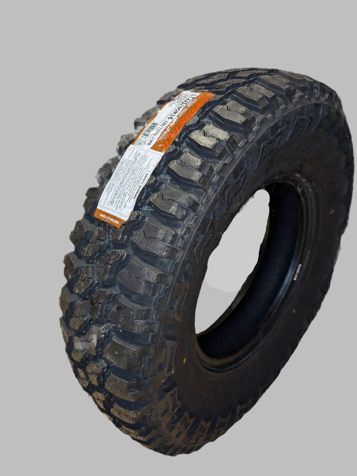 THUNDERER TRAC GRIP M/T R408 BSW LT 235 85 16 120/116Q 10PLY MUD TIRE TG8536E