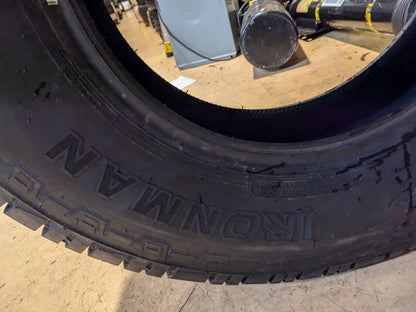 IRONMAN ALL COUNTRY AT2 BSW LT 275 70 18 125/122S 10 PLY ALL TERRAIN TIRE 07702