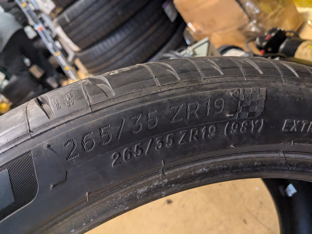 MICHELIN PILOT SPORT 4S BSW P 265 35 19 98Y XL TIRE 87309