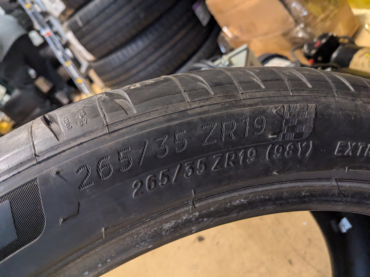 MICHELIN PILOT SPORT 4S BSW P 265 35 19 98Y XL TIRE 87309