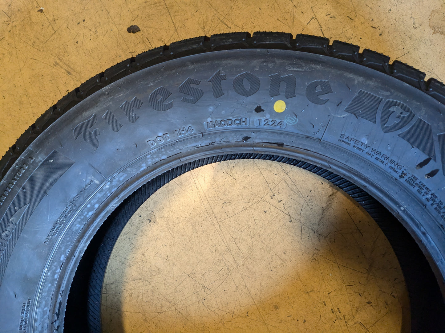 4 FIRESTONE WEATHERGRIP BSW P 205 65 16 95H ALL WEATHER TIRE 004415