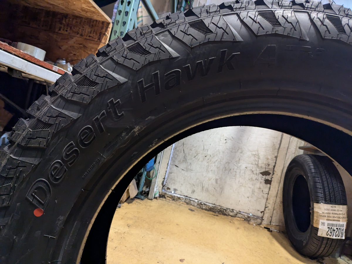 ACHILLES DESERT HAWK AT3 BSW P 275 60 20 115T SL TIRE ADK15