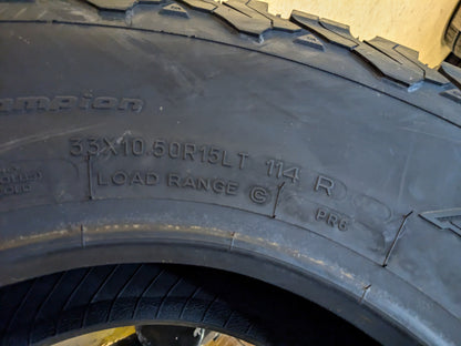 BFGOODRICH ALL-TERRAIN T/A KO2 RWL LT 33 10.5 15 114R 6PLY TIRE 11548