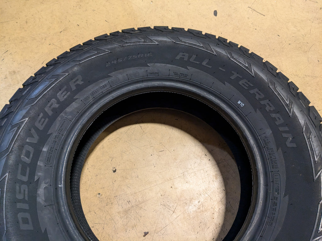 COOPER DISCOVERER ALL TERRAIN BSW P 245 75 16 111T ALL SEASON TIRE 171135014