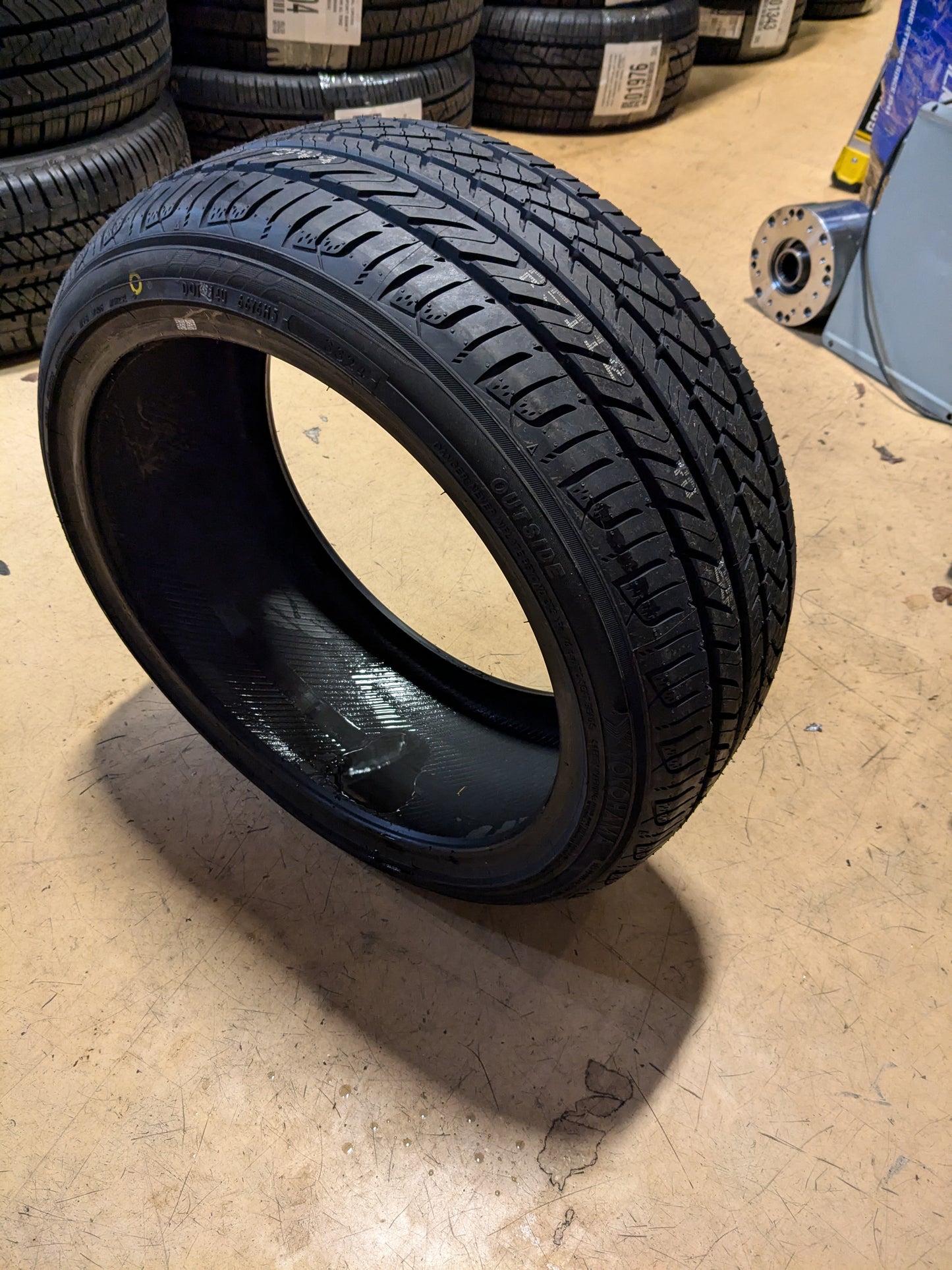 2 NEW YOKOHAMA ADVAN SPORT AS PLUS 215 40 18 89W XL TIRES 110140627