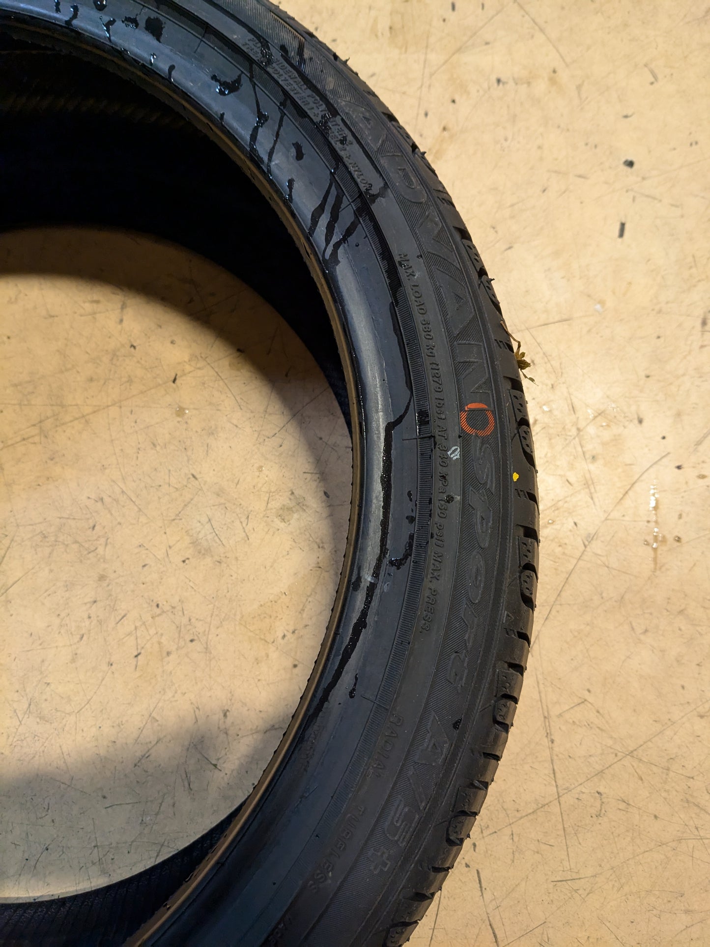 2 NEW YOKOHAMA ADVAN SPORT AS PLUS 215 40 18 89W XL TIRES 110140627