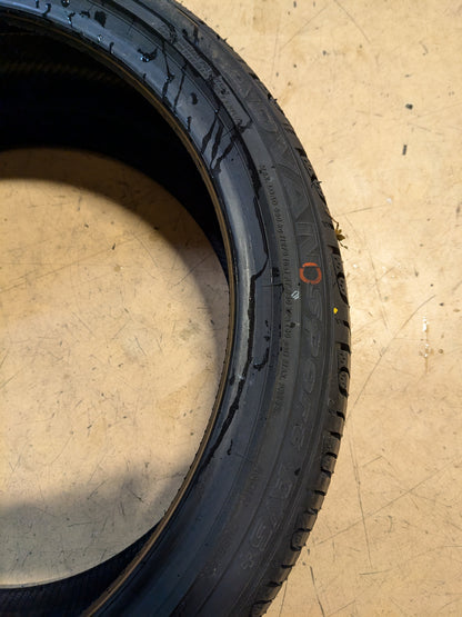 2 NEW YOKOHAMA ADVAN SPORT AS PLUS 215 40 18 89W XL TIRES 110140627