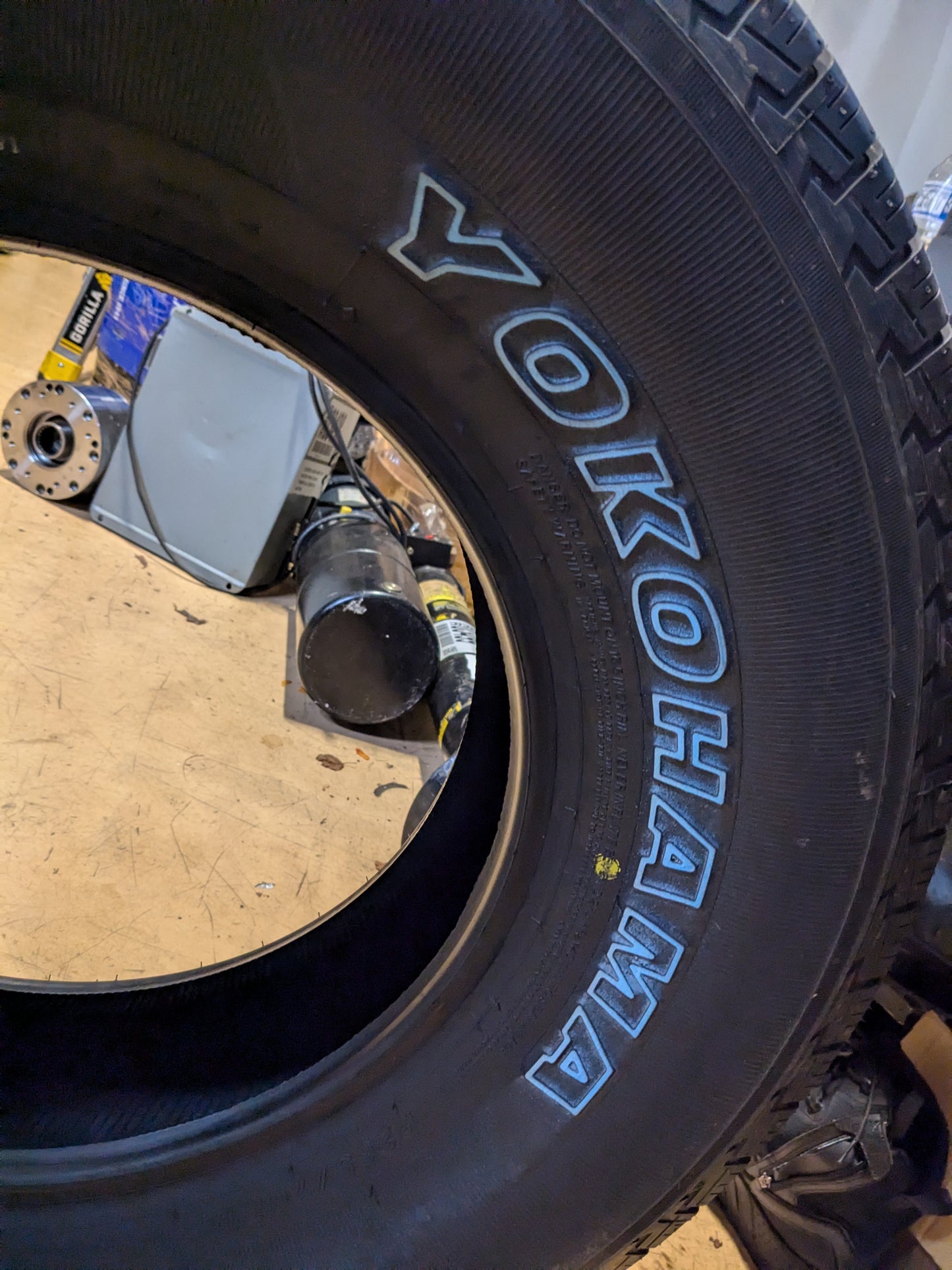 YOKOHAMA GEOLANDAR HT G056 OWL P 265 70 16 111T SL TIRE 110105621