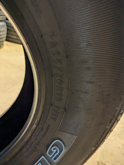 YOKOHAMA GEOLANDAR HT G056 OWL P 265 70 16 111T SL TIRE 110105621