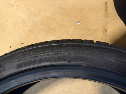 NEXEN WINGUARD SPORT 2 BSW P 215 40 18 89V WINTER TIRE 16016NXK