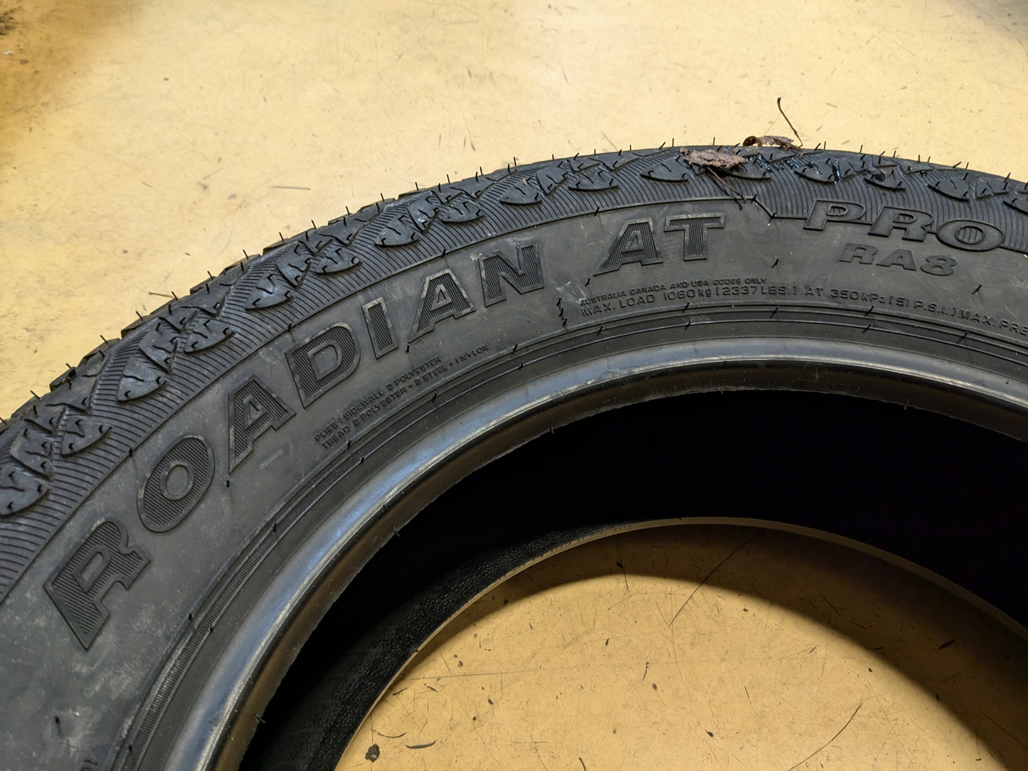 NEXEN ROADIAN AT PRO RA8 BSW P 265 60 18 110T SL ALL TERRAIN TIRE 13123NXK