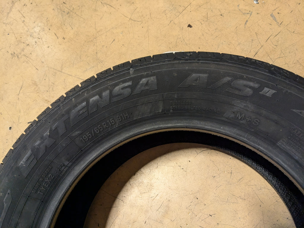 TOYO EXTENSA A/S II BSW P 195 65 15 91H ALL SEASON TIRES 147060