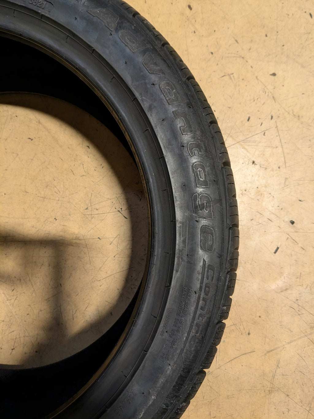 2 BFGOODRICH ADVANTAGE CONTROL BSW P 225 45 17 91H ALL SEASON TIRE 40475