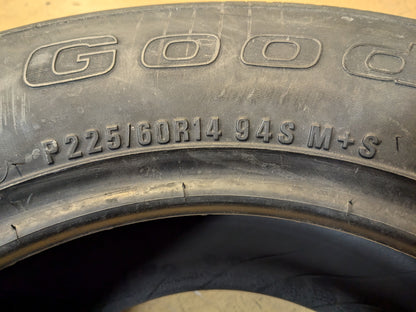 BFGOODRICH RADIAL T/A WL P 225 60 14 94S HIGH PERFORMANCE ALL SEASON TIRE 03769
