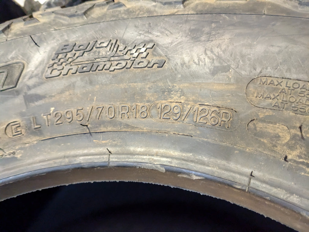 BFGOODRICH ALL TERRAIN TA K02 BSW LT 295 70 18 129/126R E ALL SEASON TIRE 26792